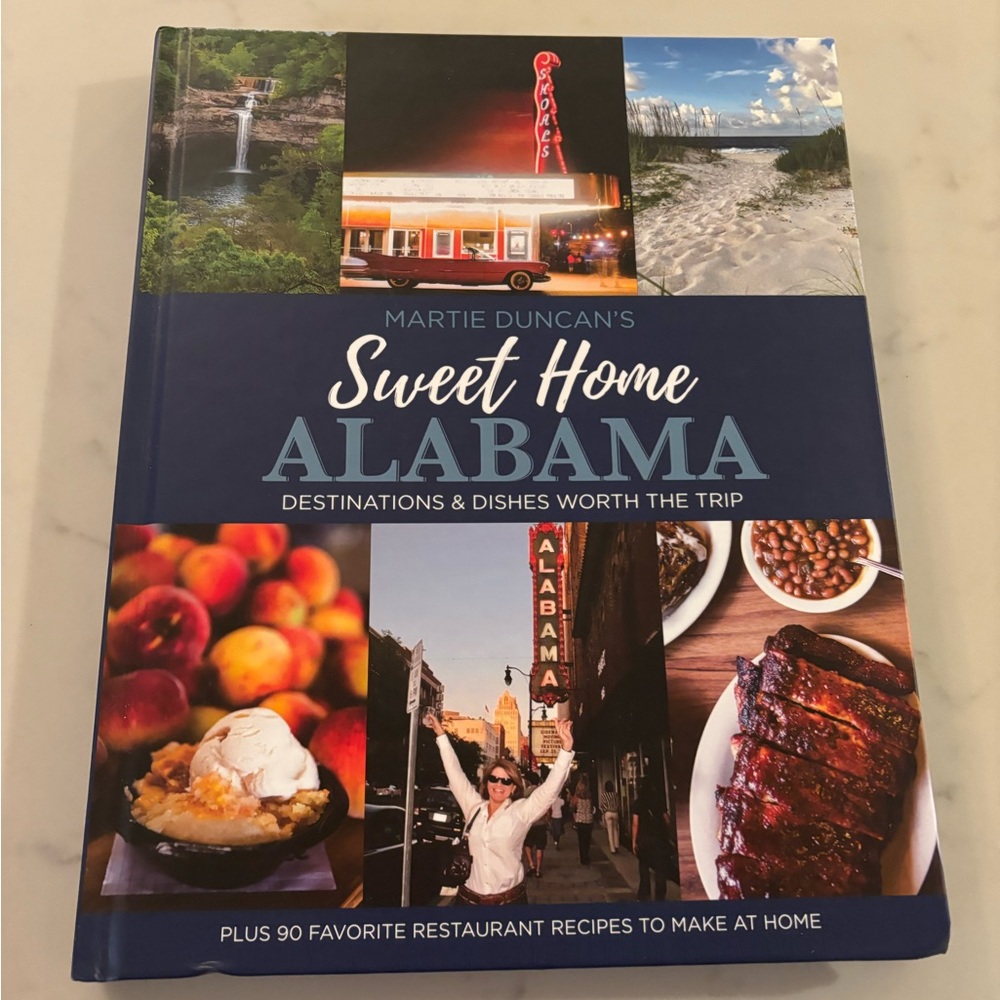📚 Sweet Home Alabama Cookbook by Martie Duncan (Hardcover, Signed Copy)